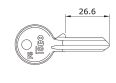 LLAVE TALLADA CIL F5 020259.T