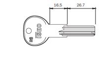 LLAVE ISEO "MK" R6