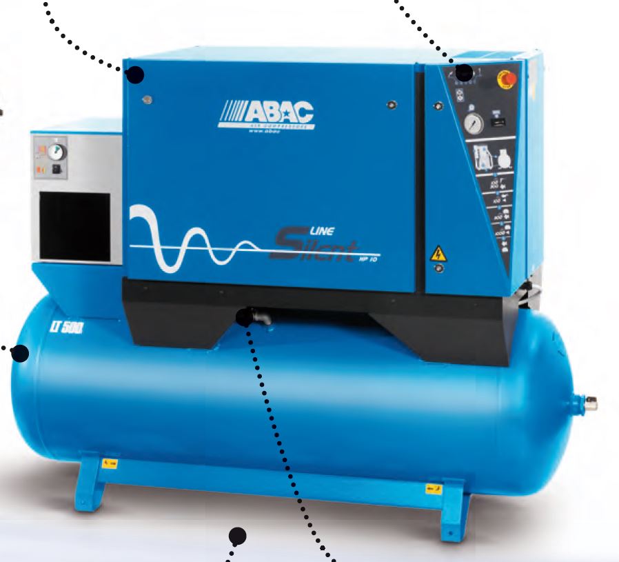 COMPRESOR B 7000-LN-500/10 Y/D400V.DRYER