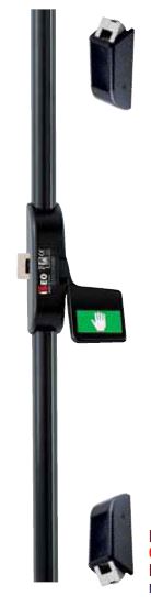 ANTIPANICO PAD"IDEA" 2  PUL.LAT. PTO REVER NEGRO