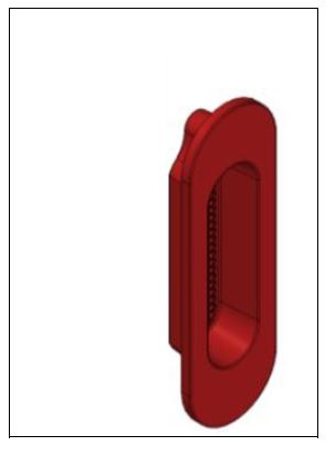 TIRADOR UÑERO ELEVABLE I/INOX (HS-038)