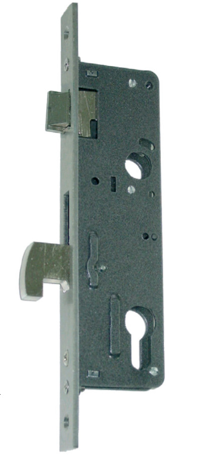 CERRADURA ISEO GANCHO/RESBALONE-28 INOX S/BOMB.