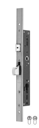 CERRADURA ISEO MULTIBLINDO PALANCA/RESBA E-35 "U"