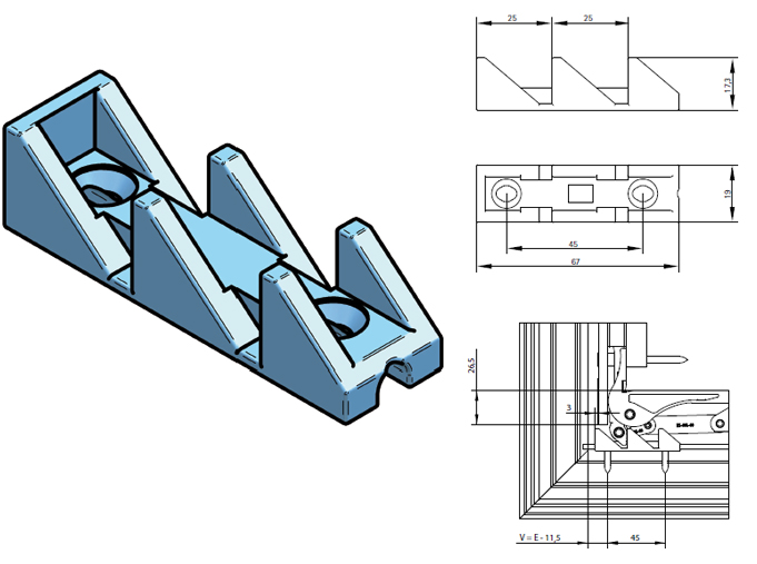 DELIMITADOR VENTILACION ELEVABLE (H