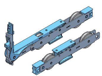 KIT CARROS CORREDERA ELEVABLE HS-2