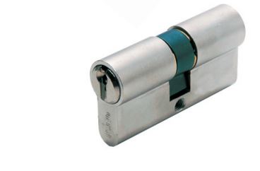 BOMBILLO ISEO F5 POMO PLANO 30+40 NIQUEL LEVA COR