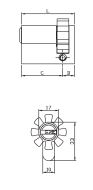 BOMBILLO ISEO R90 30X40 NIQUEL DOB EMB
