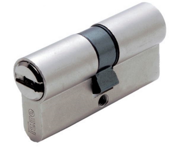BOMBILLO ISEO R6 50+50 NIQUEL L.CORTA 5LLAVES