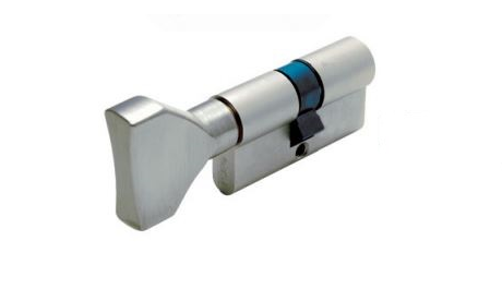 BOMBILLO ISEO R6 POMO PLANO 40+50 NIQUEL L.LAR