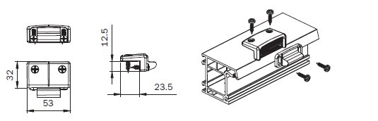CERRADERO LATERAL ANTIPANICO "IDEA" PVC