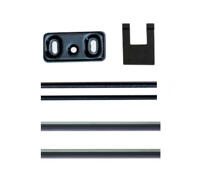 JGO.VARILLAS ANTIPANICO ISEO IDEA MAX.2400MM GRIS