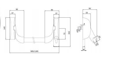 ANTIPANICO ISEO IDEA EMBUTIR CORTAFUEGO 94C0000503