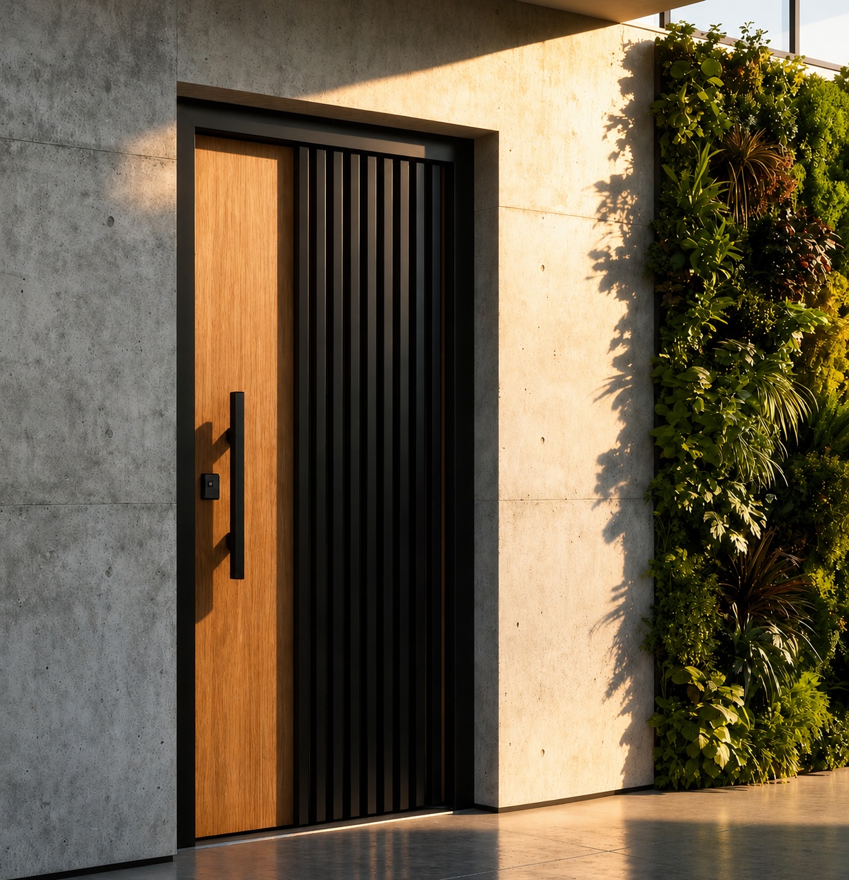 PUERTA DE ENTRADA OCULTEC DUELA DECOWALL