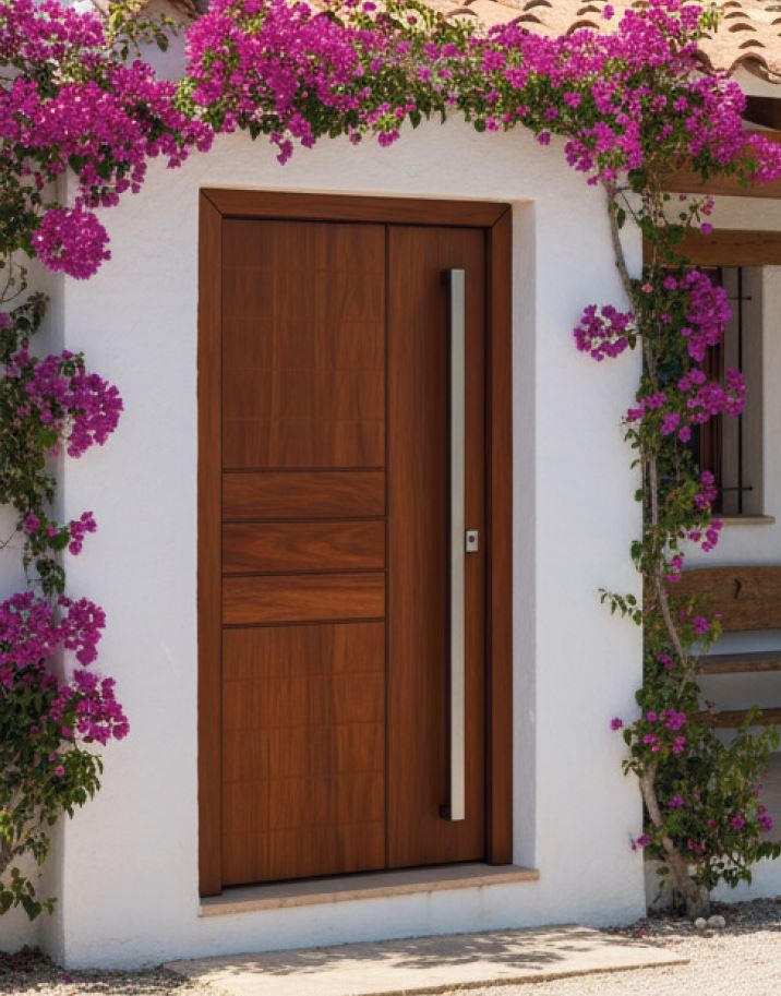 PUERTA DE ENTRADA OCULTEC DUELA RECTA