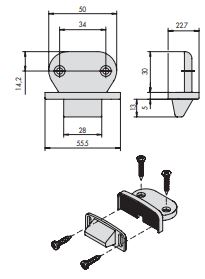 CERRADERO REGUL.PUERTAS MADERA Y PVC 707233