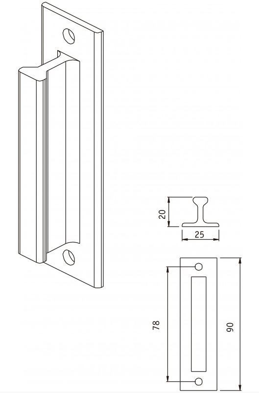 ASA JOPESA TIRADOR BLANCO F403
