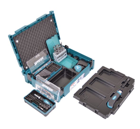 SET DE ACCESORIOS MAKPAC 116PCS MAKITA B-49884