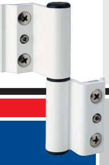 BISAGRA ID EUR PLACA ZM 3T BLANCO IZQ