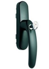 CREMONA ALUALPHA 2P C/LLAVE 620K NEGRO