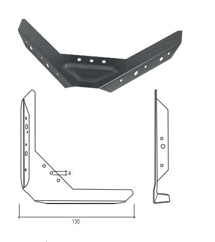 CARTABON METAL PREMARCO PLEGADO 150X150