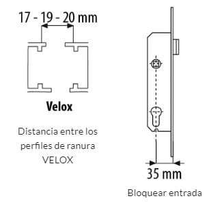 CERRADERO ANTIROBO FAPIM SISTEMA VELOX 19-20