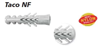 TACO NYLON DOBLE ANTIGIRO CELO DIN/REF NF 6