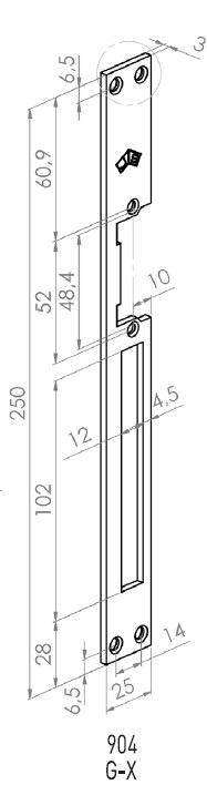 CERRAD.ELECT.1740 FRONT.904 GRIS C -12/24 VELOX