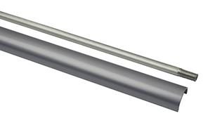 VARILLA Y EMBELLECEDOR LOTHUS 1400 NEGRO