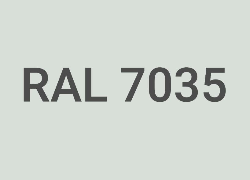 CHAPA 2 X 1 X 0.8 RAL 7035 1CARA
