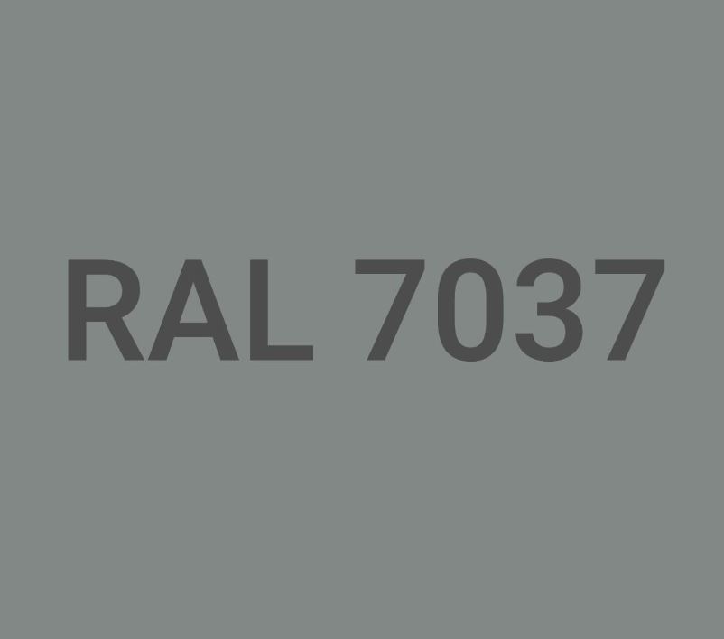 CHAPA 2 X 1 X 0.8 RAL 7037 2CARAS