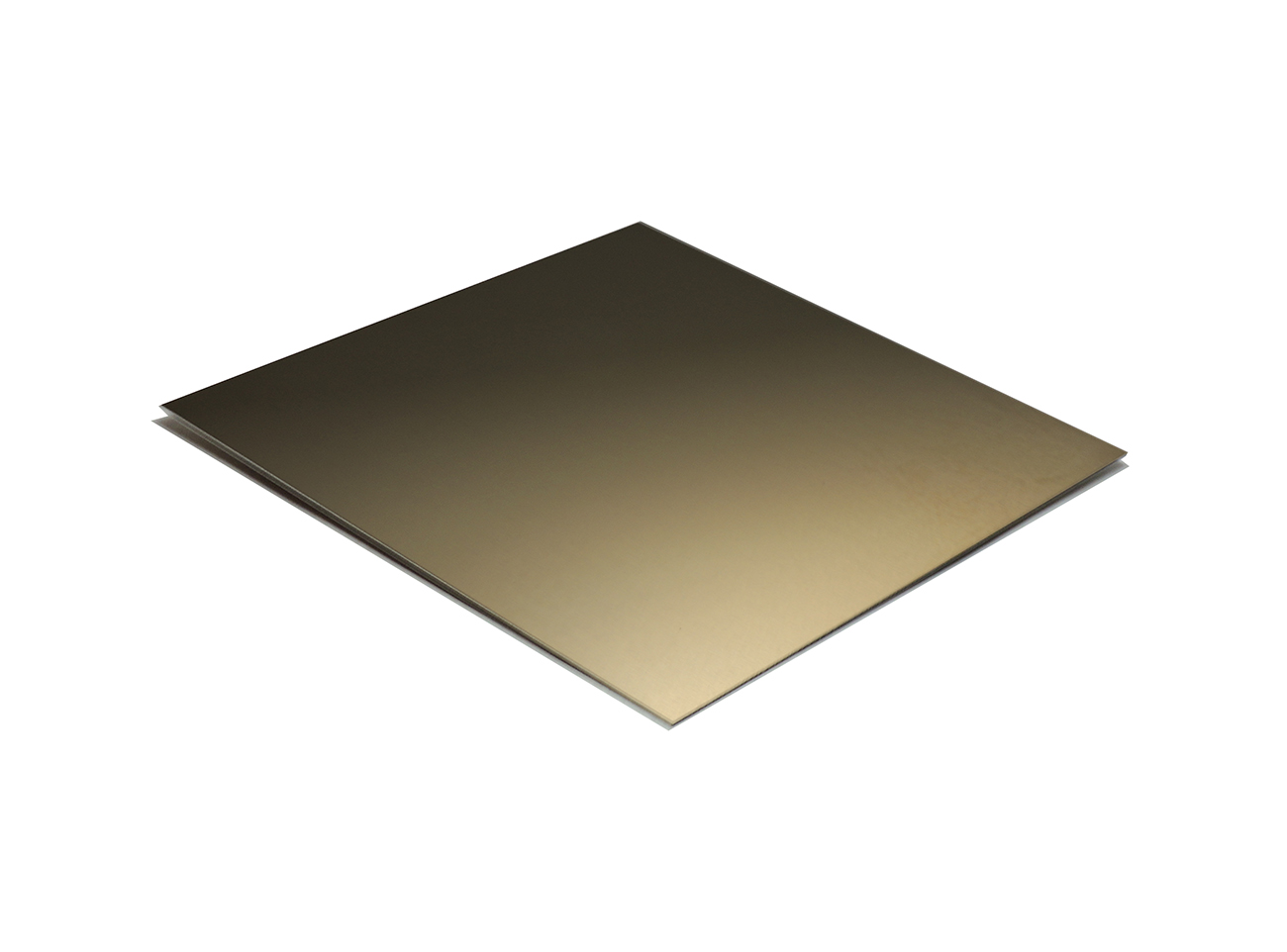 CHAPA 2 X 1 X 1 BRONCE BRILLO 2C