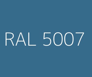 CHAPA 3 X 1.25 X 1 RAL 5007 1CARA