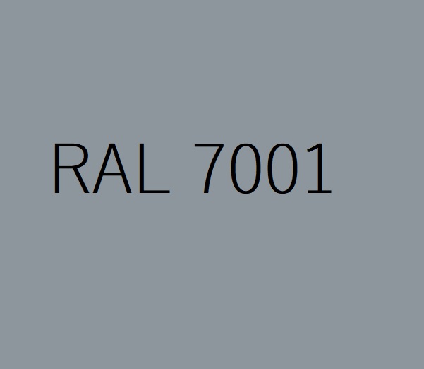 CHAPA 3 X 1.25 X 1 RAL 7001 1CARA