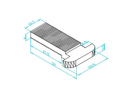 GATILLO ESTANDAR 33MM E-25/E-50