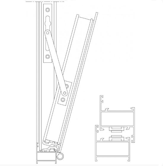COMPAS 40X20 P24 BLANCO