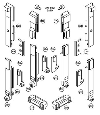 KIT IRIS 203-2 HOJAS MALLOR.20MM AP.EXT.