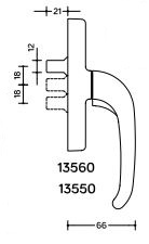 CREMONA SA IRIS LLAVE LUXE OB PLATA