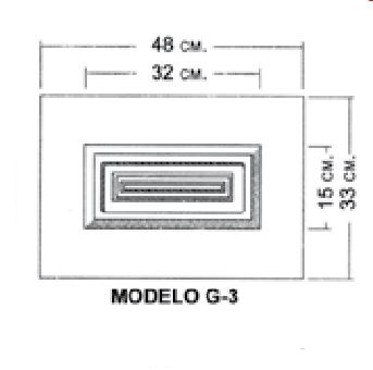 CUARTERON G-03 BLANCO