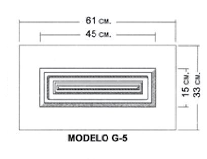 CUARTERON G-05 BLANCO