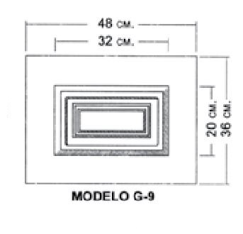 CUARTERON G-09 BLANCO