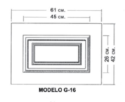 CUARTERON G-16 BLANCO