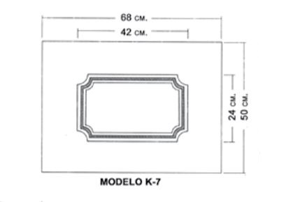CUARTERON K-07 BLANCO
