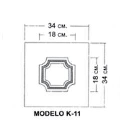 CUARTERON K-11 BLANCO
