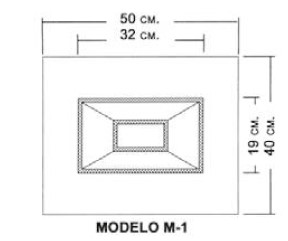 CUARTERON M-01 LACADO EMBERO