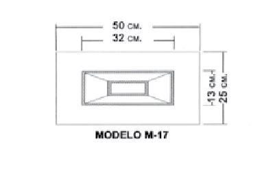 CUARTERON M-17 RAL