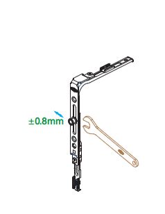ANGULO DE REENVIO CORTO VORNE 160 UC1 X 60