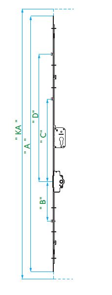 CREMONA VORNE C.V.C/LLAVE 35/1601-2000 2BULONES