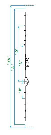 CREMONA VORNE C.V.C/LLAVE 25/2001-2400 3BULONES