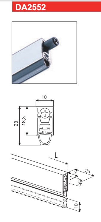 CORTAVIENTO AUTOMAT. COMPACT A2552 1000MM