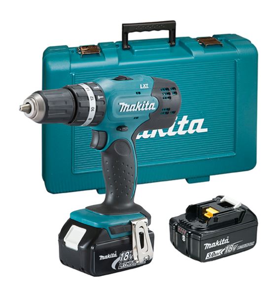TALADRO COMBINADO 18 V DHP453RFE MAKITA